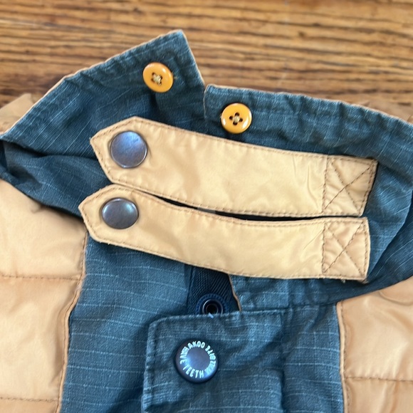 AKOO army green Vest Puffer Jacket camp Print Pockets. Men’s. Size 3XL - Picture 6 of 14